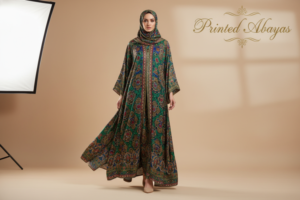 Hayaani Printed Abaya's