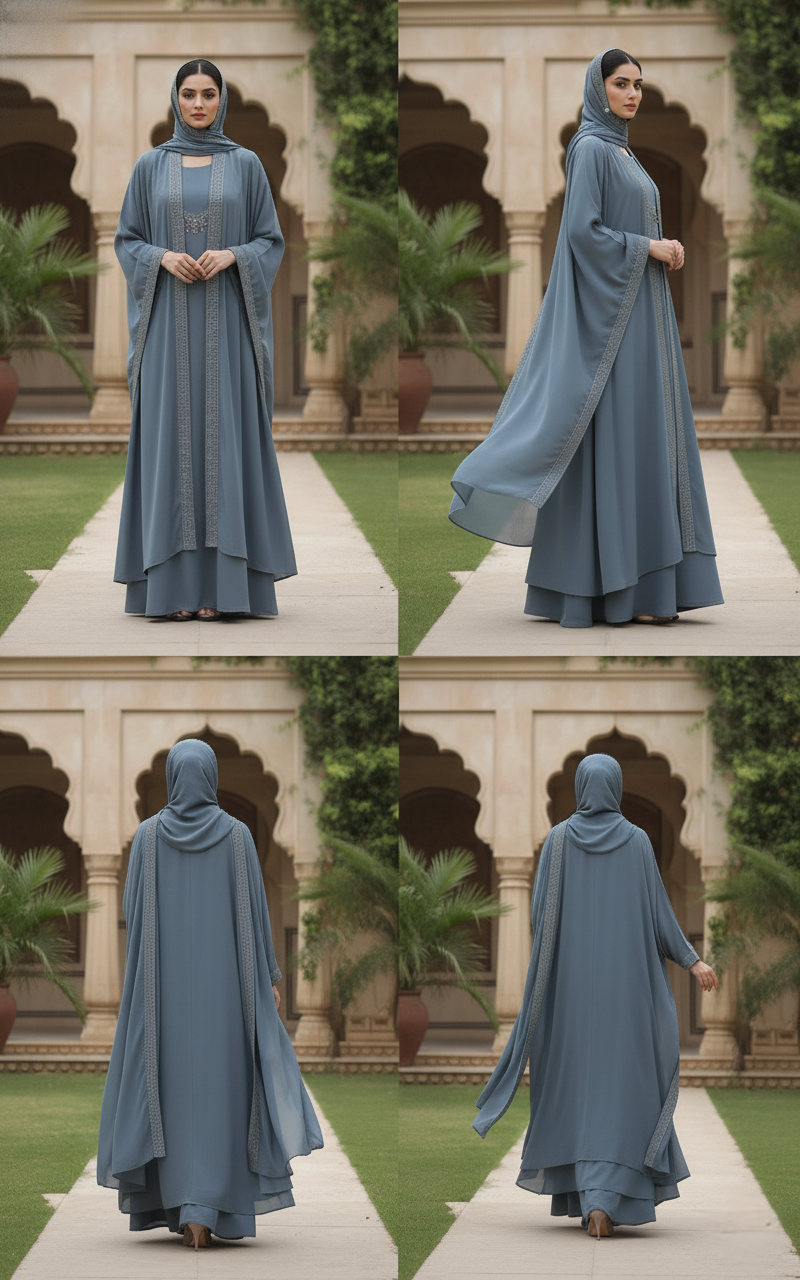 Haleema Geometric Grace 3-Piece