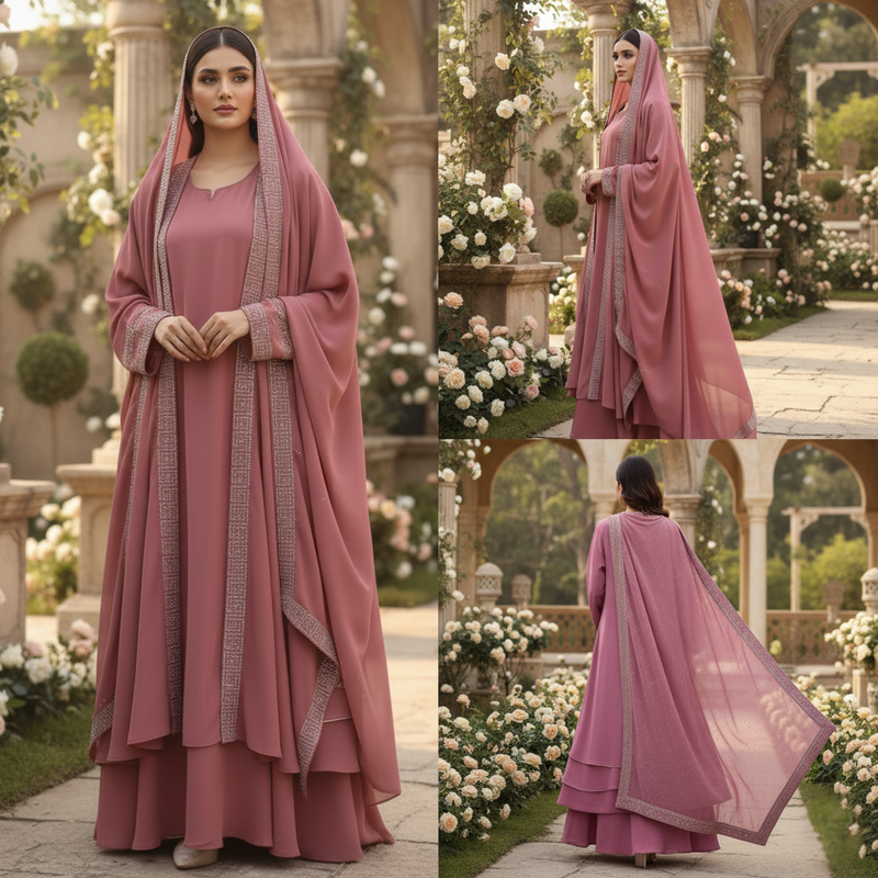 Haleema Geometric Grace 3-Piece