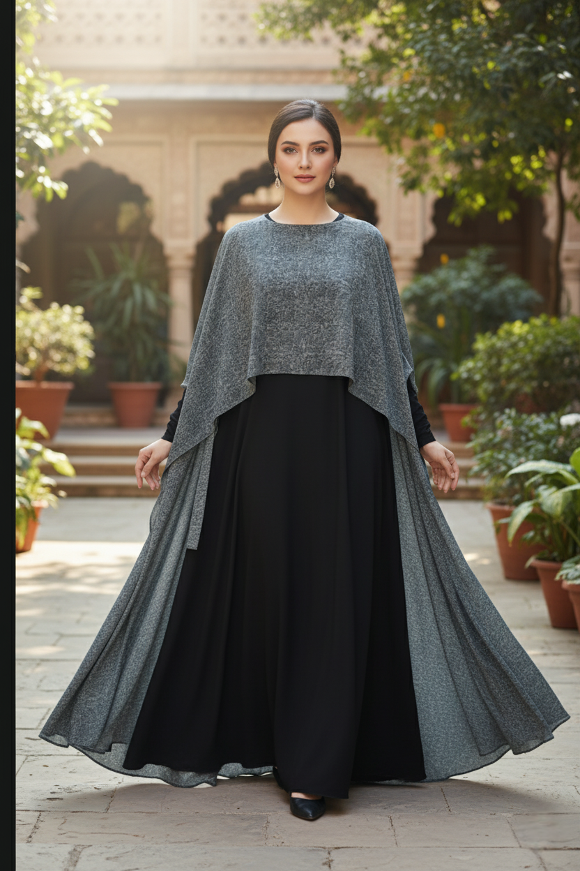 Aurora' Cape Abaya (Stoller & Niqaab)