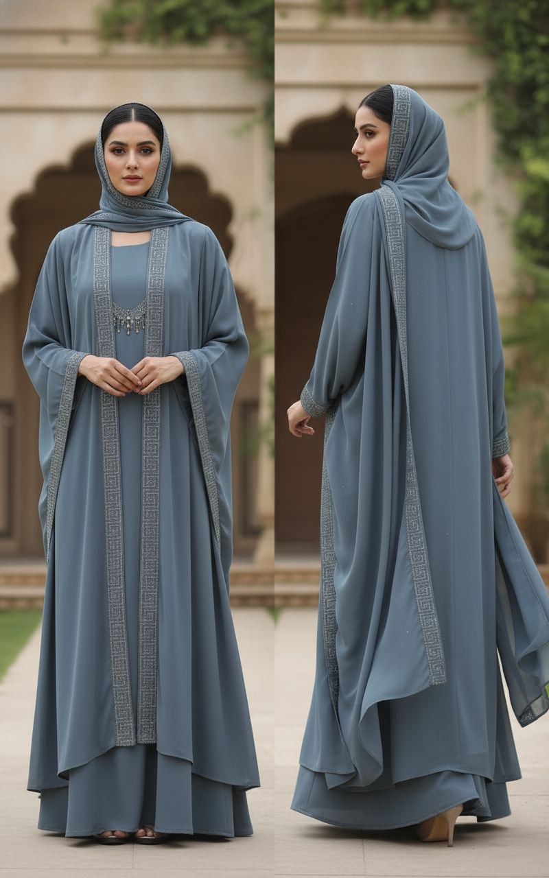 Haleema Geometric Grace 3-Piece