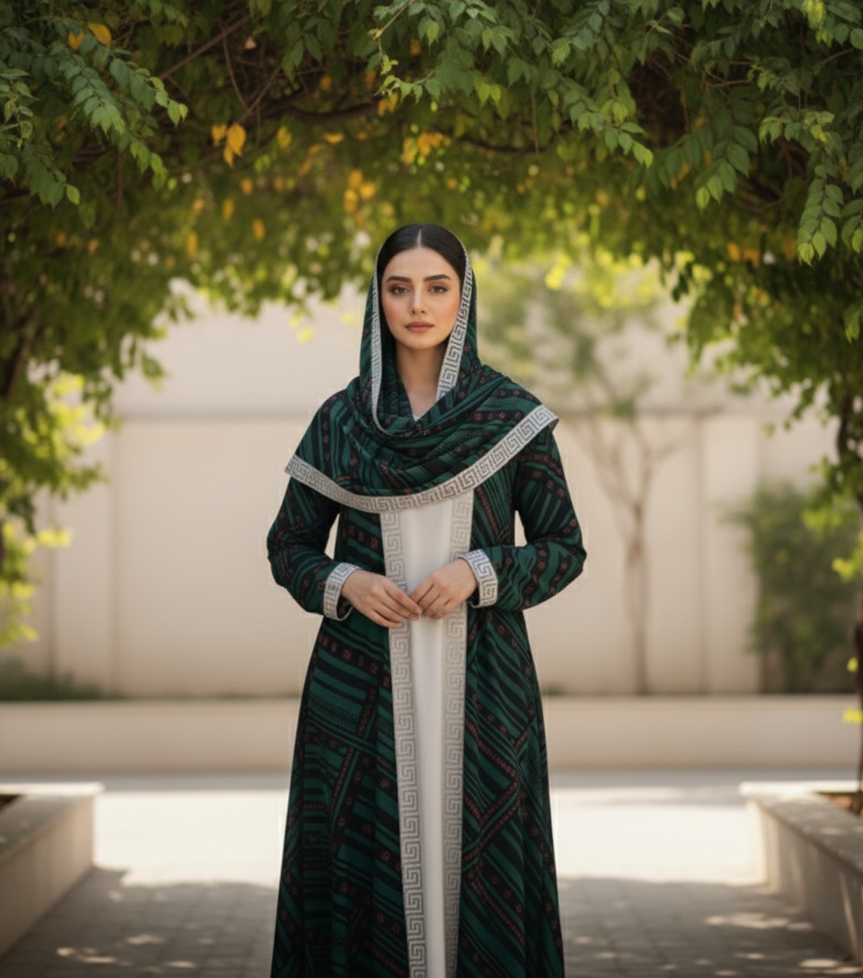 Eden Bloom Abaya (Halima Sultan Style)