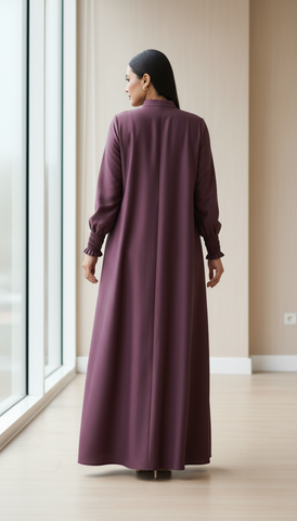 The Amethyst Meadow Abaya